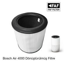 Bosch Air 4000 Hava Temizleyici Filtre - Hava Temizleyici Özel Üretim Karbonlu Hepa Filtre  (Dönüştürülmüş Yenilenmiş  Ürün )